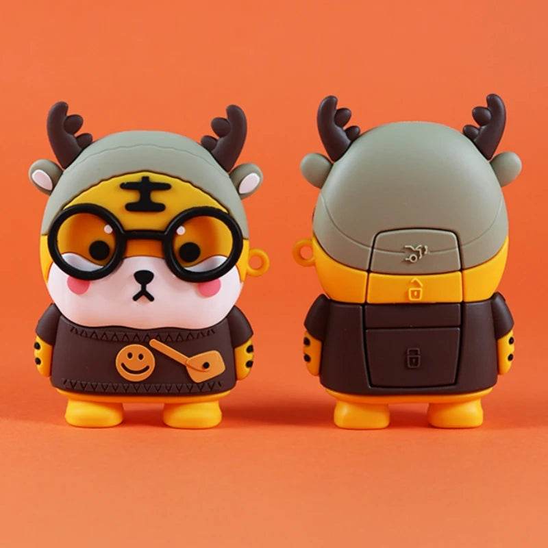 Mercedes-Benz Tiger & Panda Key Case Cover - A-Tiger