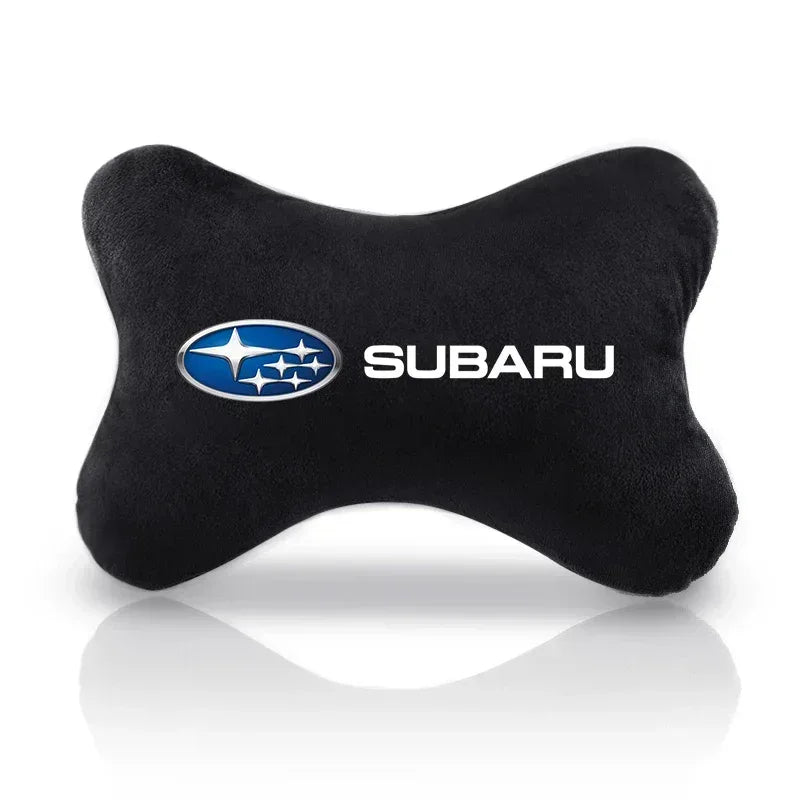 Subaru Neck Support Pillow Car Headrest - Printed