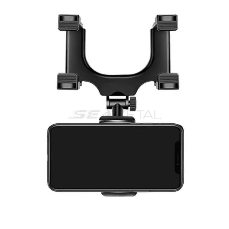 Rearview Mirror Phone Holder – 360° Adjustable -