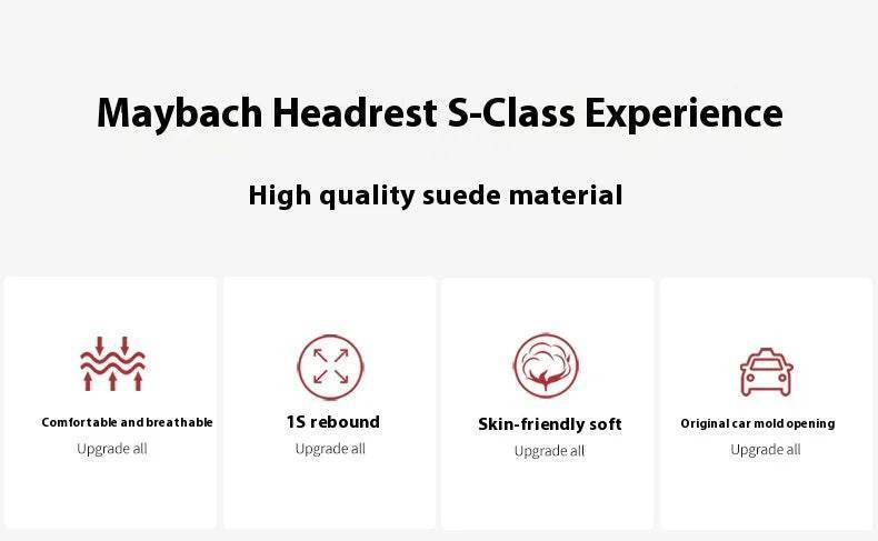 Mercedes-Benz AMG Neck Pillow & Lumbar Support - Cognac Neck Pillow