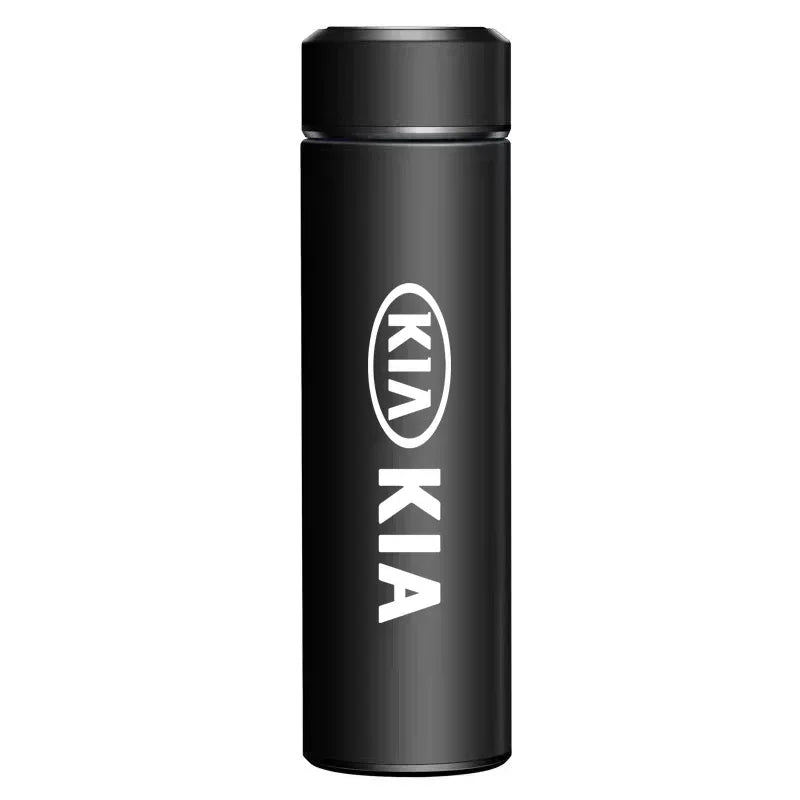 Kia Insulated Cup & Automatic Folding Umbrella - B-Black