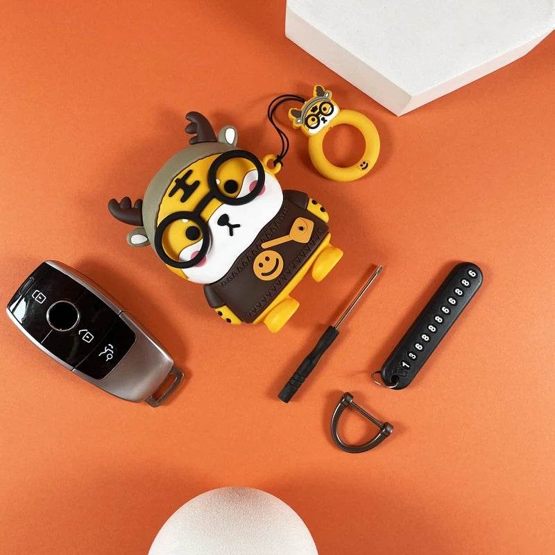 Mercedes-Benz Tiger & Panda Key Case Cover - B-Tiger