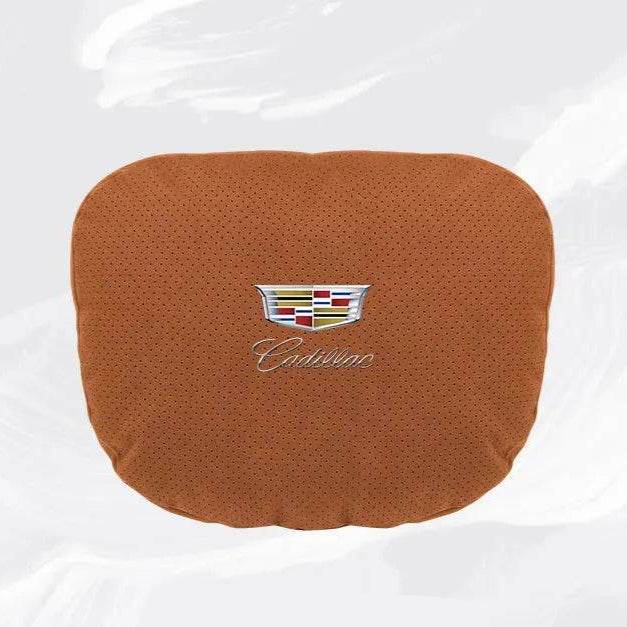Cadillac Escalade Breathable Neck Pillow & Lumbar Support XT4 XT5 ATS CTS SRX XTS BLS GT4 - headrest 1pc white