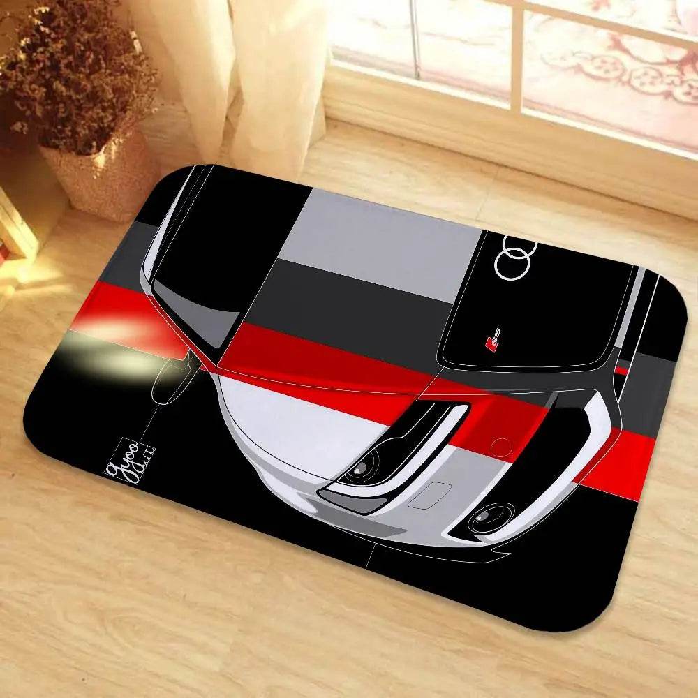 Audi Large Printed Carpet – Rug for Living Room, Bedroom, Bathroom - 7 / 100X150CM