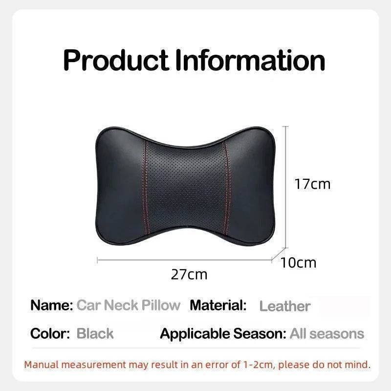 Tesla Neck Pillow and Seat Belt Pad - Seat Belt Cover-2pc