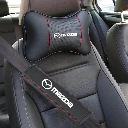 Mazda Neck Pillow and Seat Belt Pad - 2PCS Seat Belt Pad