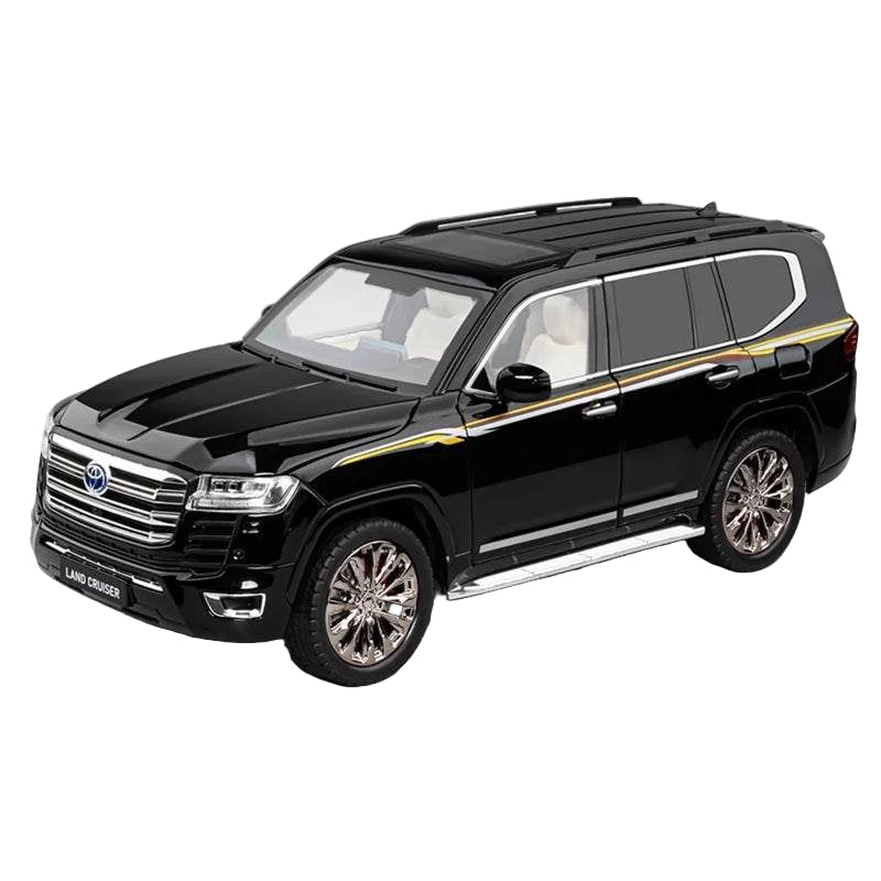 Mini Toyota Land Cruiser LC300 – Alloy Diecast SUV Model Car - White