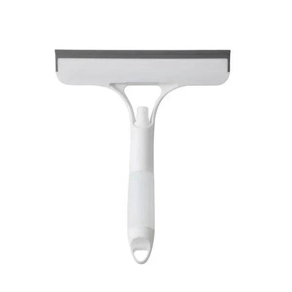 Glass Wiper with Spray – Window Cleaning Squeegee - White