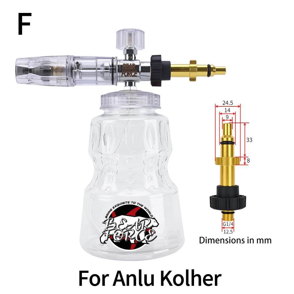 Heavy-Duty Pressure Washer – Car Wash Foam Maker - For Anlu Kolher