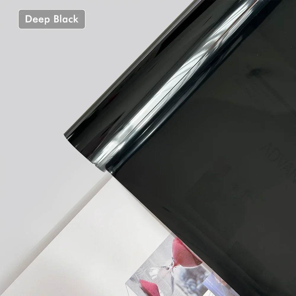 Headlight & Taillight Tint Film – Vinyl Wrap - Deep Black / 30X100cm