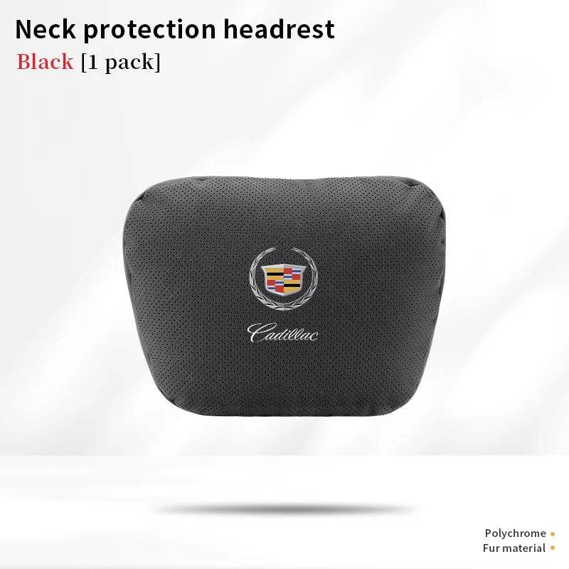 Cadillac Neck Pillow & Lumbar Support - Black Neck Pillow