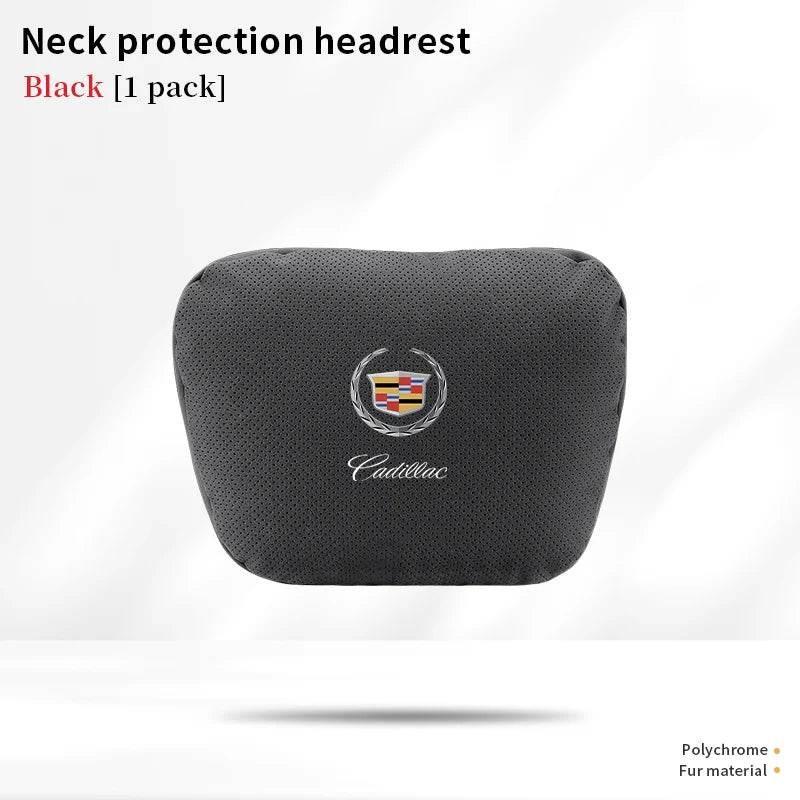 Cadillac Neck Pillow & Lumbar Support - Black Neck Pillow
