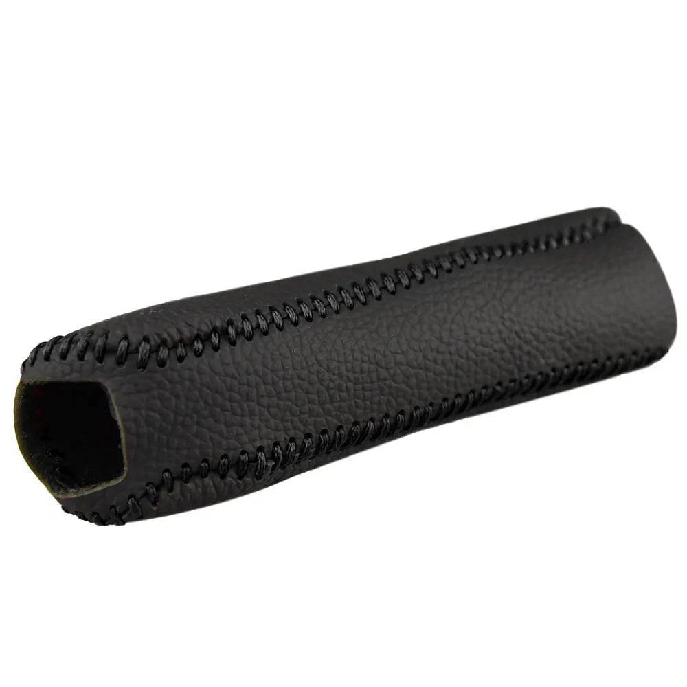 Universal Gear Shift & Handbrake Cover Set – Soft Interior Decoration for Manual Cars - Black