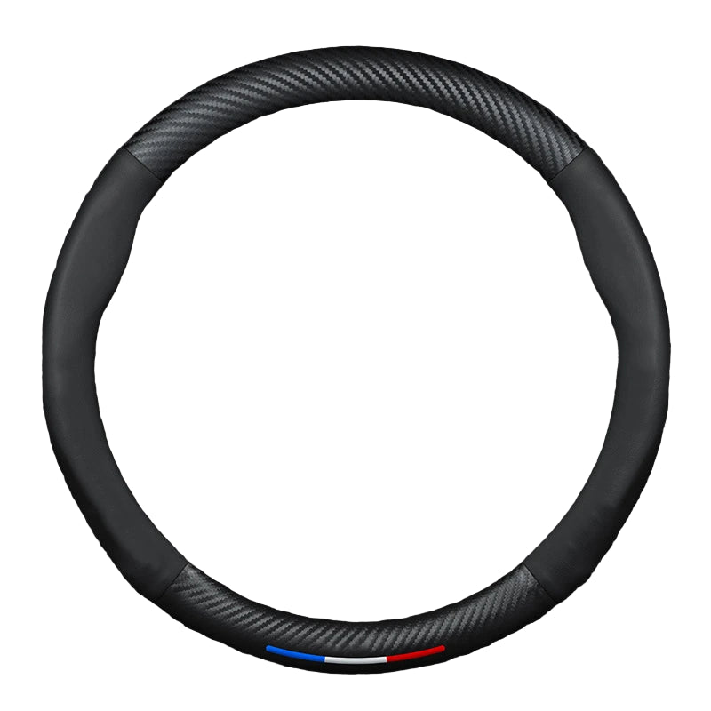 Mazda Carbon Fiber Leather Steering Wheel Cover