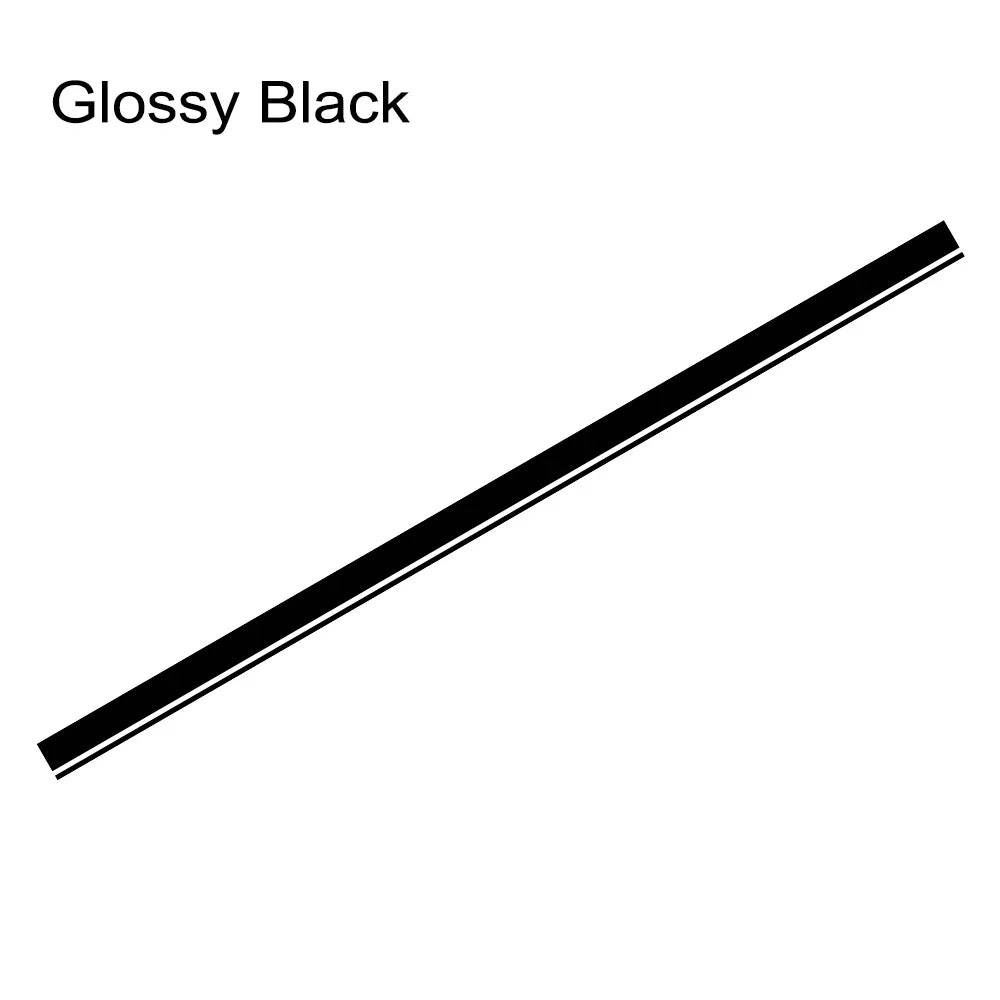 BMW Racing Stripe Decals - Glossy Black