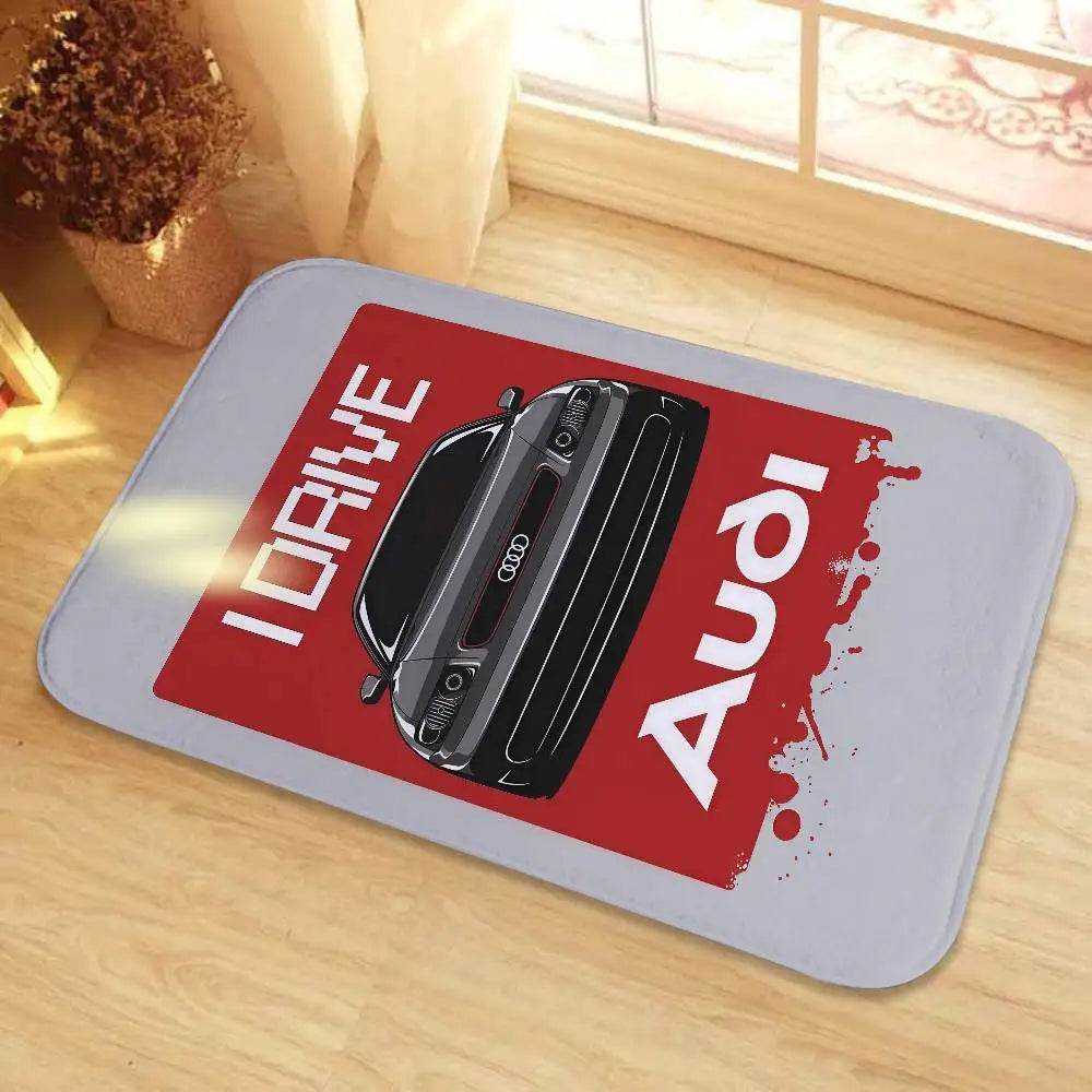 Audi Large Printed Carpet – Rug for Living Room, Bedroom, Bathroom - 8 / 100X150CM