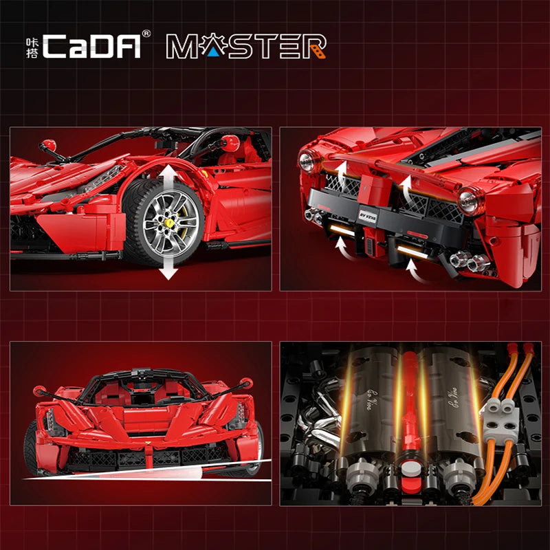 Cada Hypercar Building Blocks – 4739PCS Technical Racing Car -