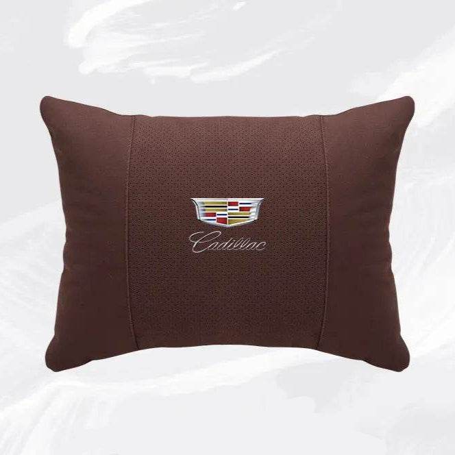 Cadillac Escalade Neck Pillow & Lumbar Support - lumbar brown