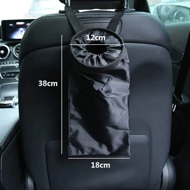 Car Seat Back Trash Holder | Hanging Oxford Cloth Garbage Bag for Car -