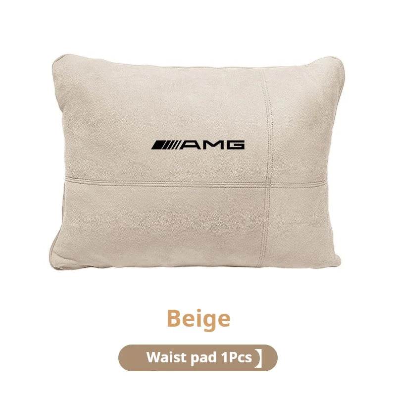 Car Headrest Lumbar Rest Cushion Neck Support Neck Pillow For Mercedes-Benz AMG A C E S V Class Sprinter GLC ML SLK CLS GLA GLK -