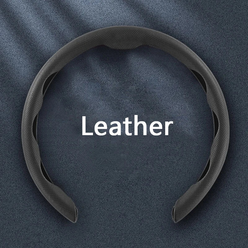 Premium Car Steering Wheel Cover – Universal 36-38cm