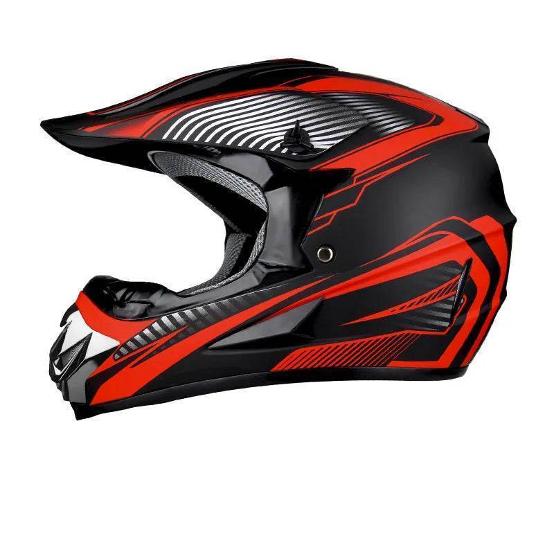 Professional Off-Road Motorcycle Helmet – DOT Certified MX/DH Racing Helmet - YH / S