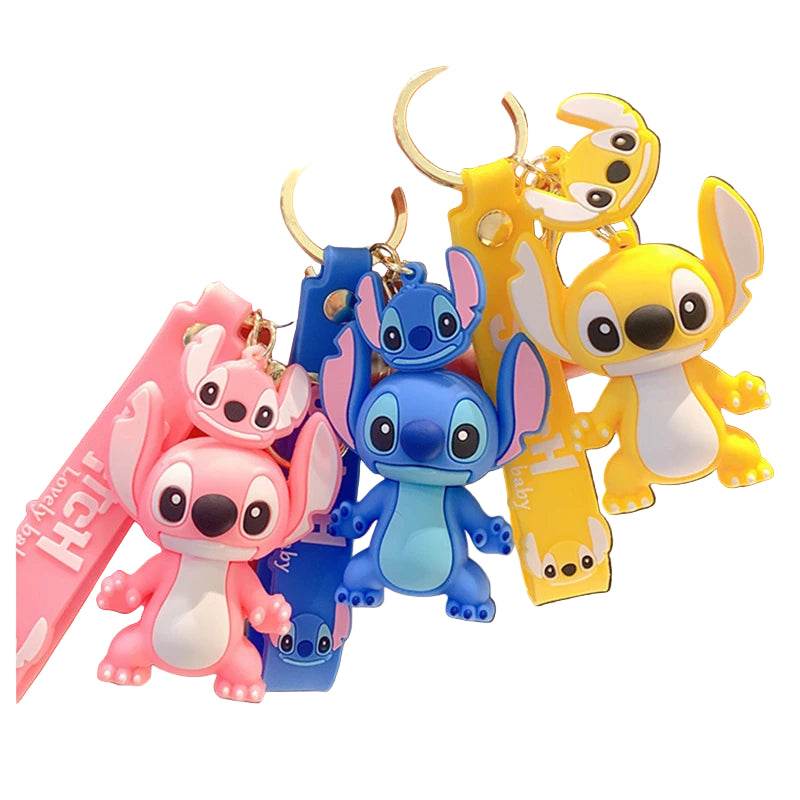 Stitch Keychain - Pink