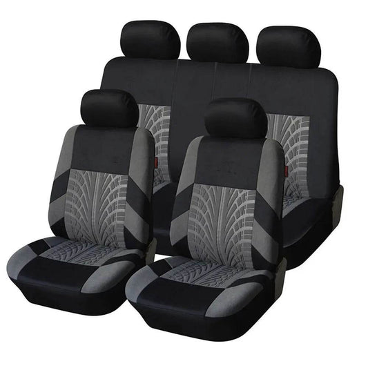 Universal Full Car Seat Covers - Y33376-GRAY
