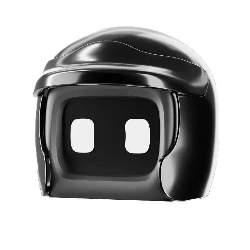 Poki Kawaii Q-Version Car Helmet Robot Toy - Black