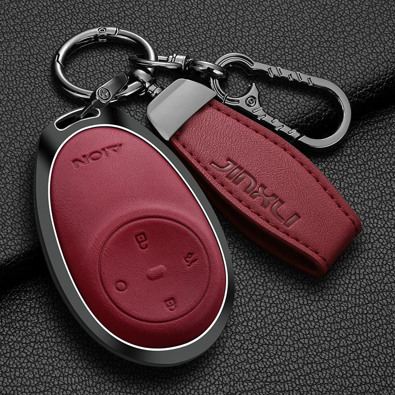 Metal Car Key Case with Belt Buckle Attachment for GAC Models