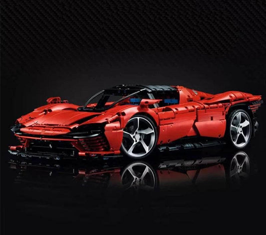 Ferrari Daytona SP3 Supercar Building Blocks – Technical Car Model -