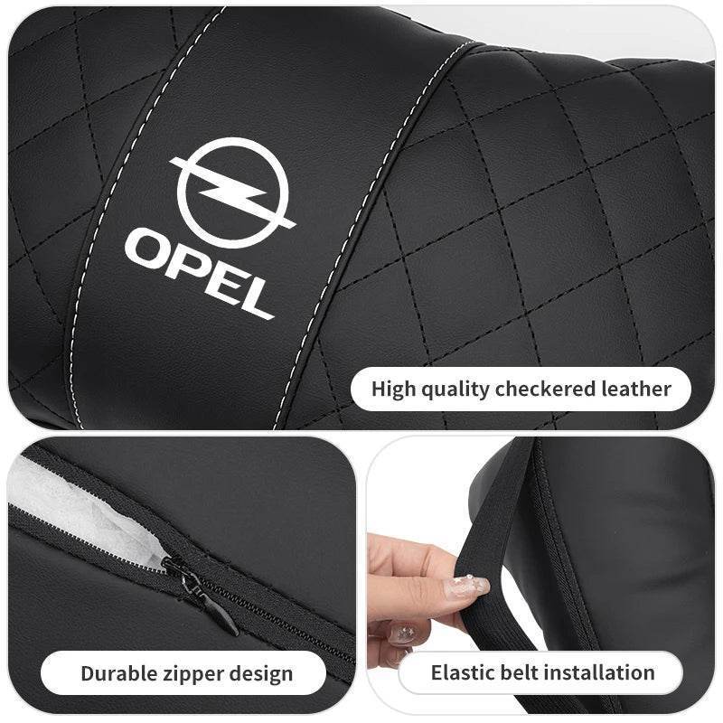 Opel Car Neck Pillow - Headrest-beige