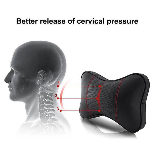 Tesla Neck Pillow and Seat Belt Pad - Seat Belt Cover-2pc