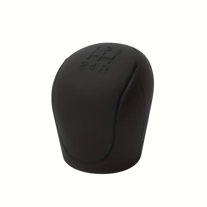 Silicone Shift Knob Cover Anti-Slip Grip 6-Speed Manual Transmission