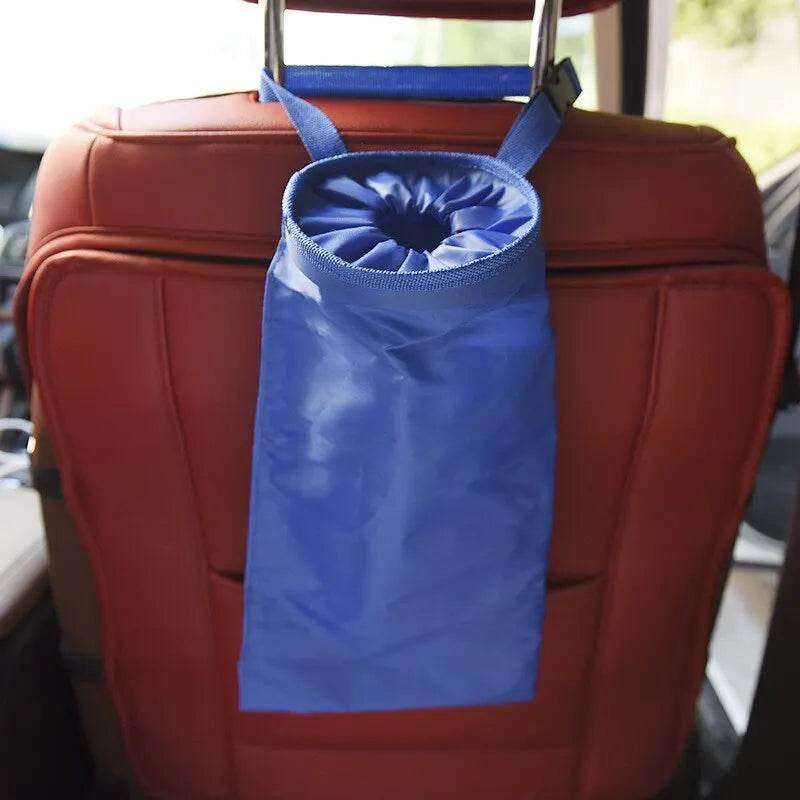 Car Seat Back Trash Holder | Hanging Oxford Cloth Garbage Bag for Car -