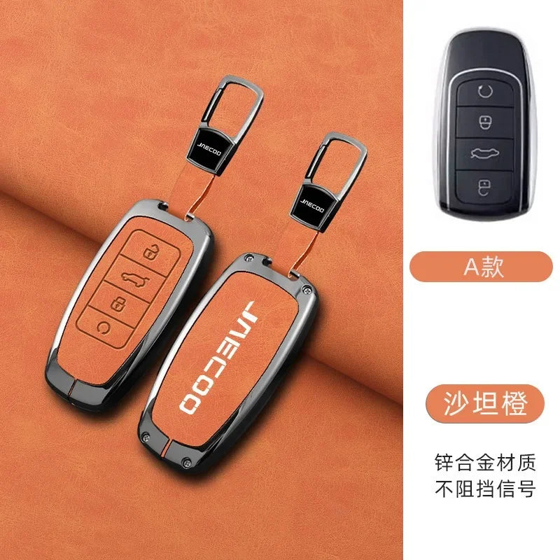 Zinc Alloy Remote Key Cover for JAECOO J7 J8 Chery Models