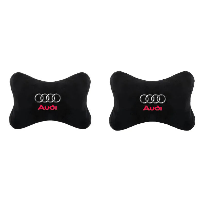Audi Neck Pillow and Seat Belt Pad