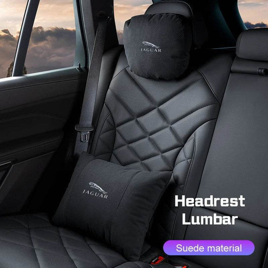 Jaguar Neck Pillow & Lumbar Support - headrest black
