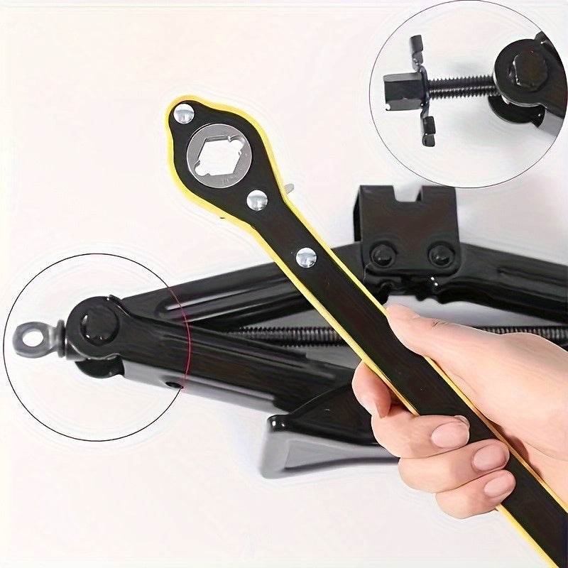Tire Jack Wrench Heavy-Duty – 360° Rotating Handle Tool -