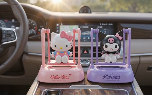 Hello Kitty & Kuromi Solar Car Air Freshener