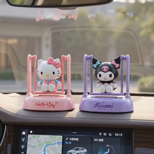 Hello Kitty & Kuromi Solar Car Air Freshener
