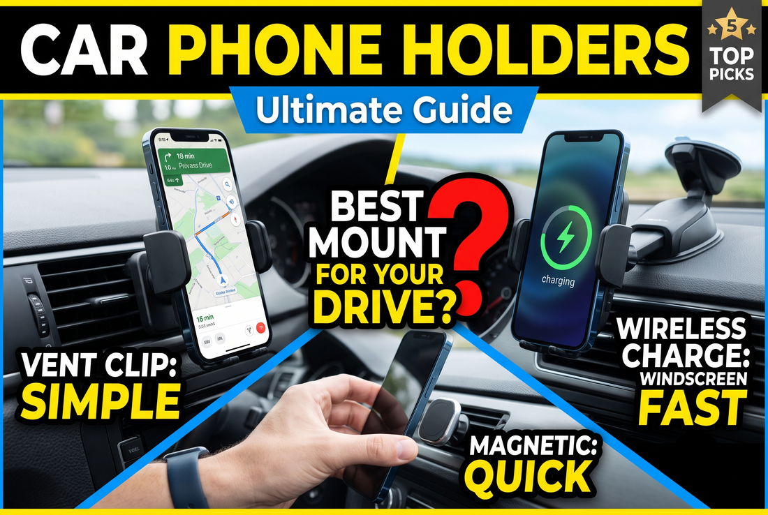 Best Car Phone Holders & Mounts: How to Choose