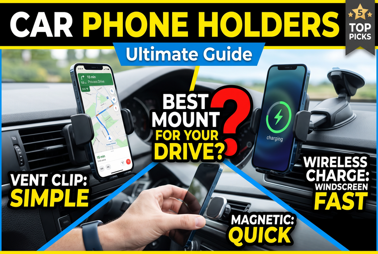 Best Car Phone Holders & Mounts: How to Choose