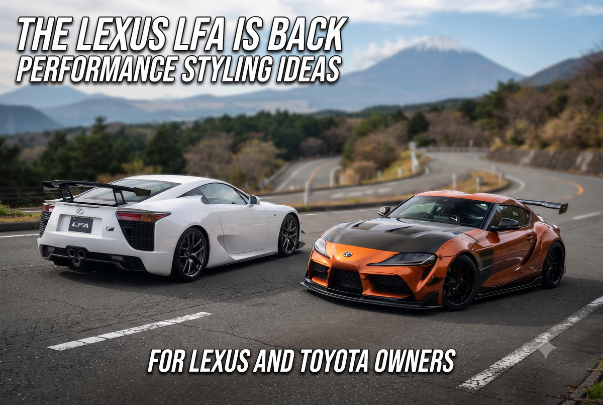 Lexus LFA Returns: Styling Ideas for Lexus & Toyota Owners