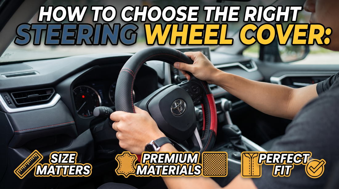 Steering Wheel Cover Size, Material & Fit Guide