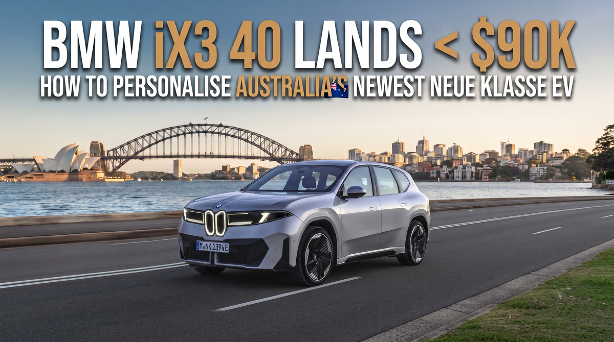 BMW iX3 40 Accessories: Personalise Your New EV