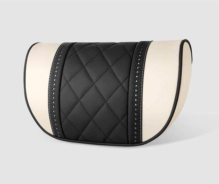 Car neck pillow and lumbar support for long drives