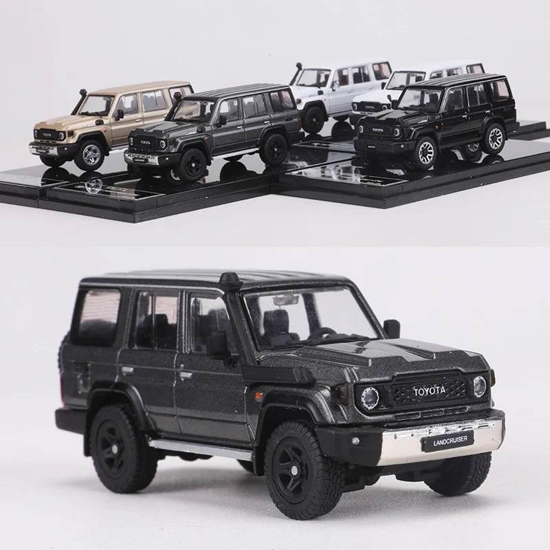 Toyota LandCruiser model car and Toyota key cover accessories