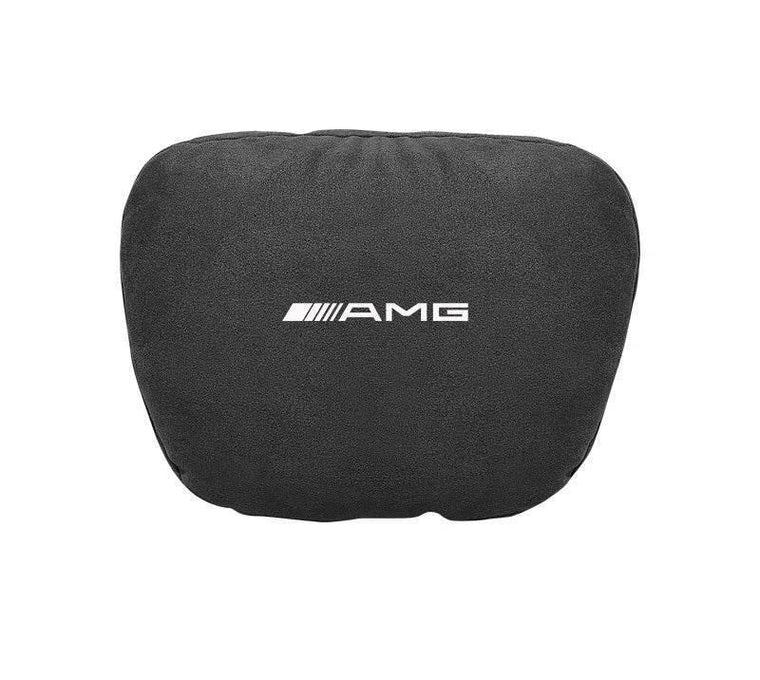 Ergonomic car headrest neck pillow supporting correct driving posture