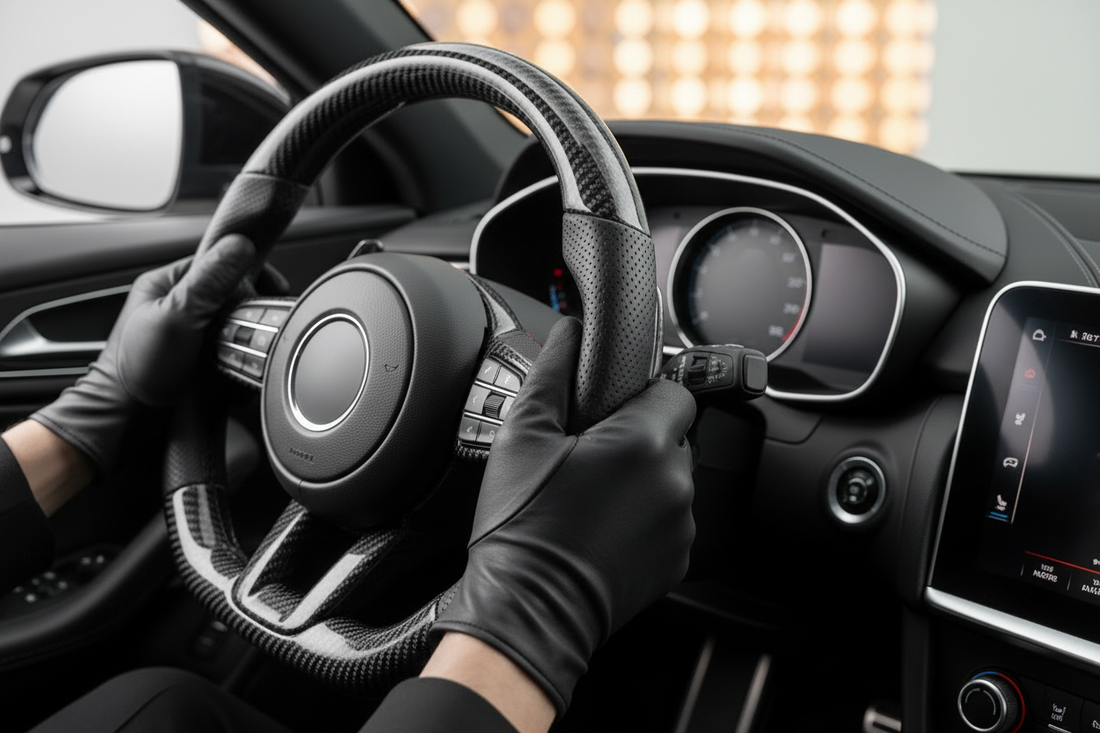 Carbon Fibre Steering Wheel Covers: The Performance Look That Improves Your Grip